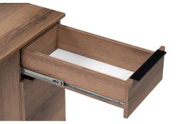 Письменный стол Бэтти Лофт 116х60х75 дуб делано темный / черный