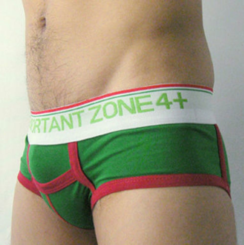 Мужские трусы хипсы 4+ Private Important Zone Green Hipster