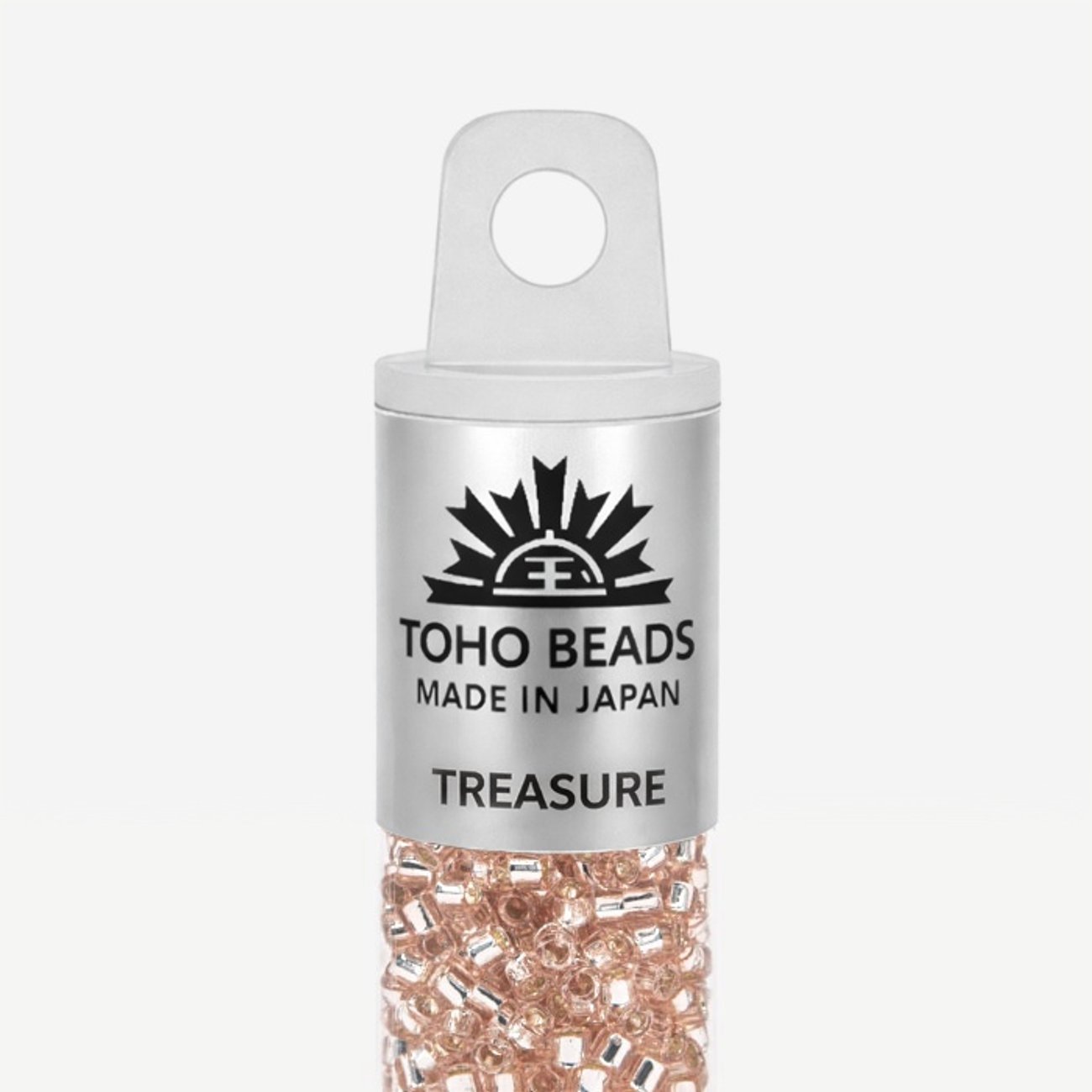 Японский бисер TOHO Treasure (№31), с внутренним серебрением, прозрачный
