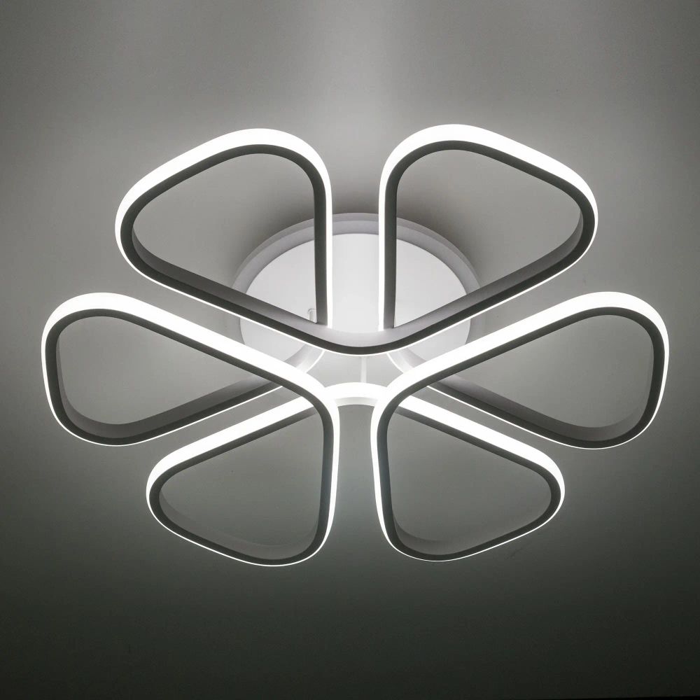 Citilux Сезар Смарт CL233A250E RGB Умная люстра Белая