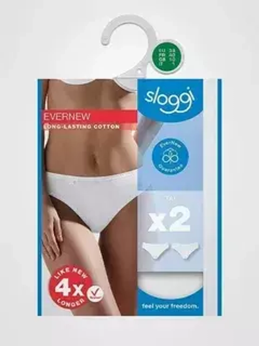 Комплект трусов Sloggi EverNew Mini C2P 2шт