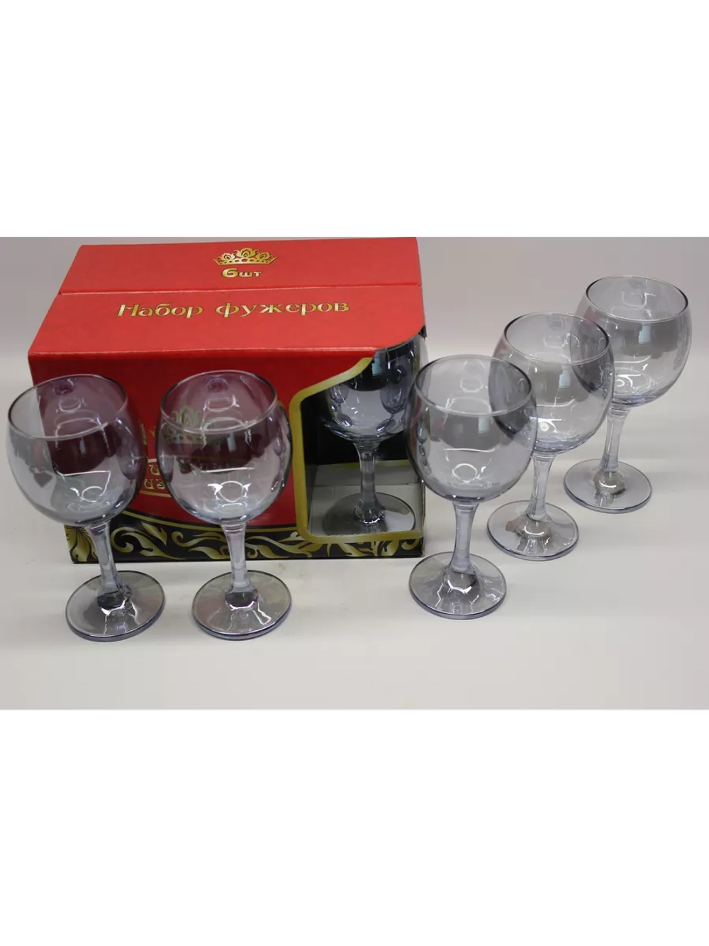 Фужеры для вина 6 штук Северное море