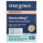 True Grace, ElectroMag™, электролитный порошок, со вкусом грейпфрута, 16 упаковок в стике по 6,09 г (0,21 унции)