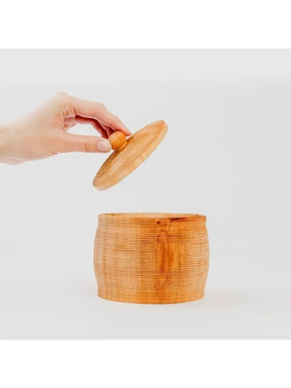 Сахарница деревянная для сахара, меда, соли или специй