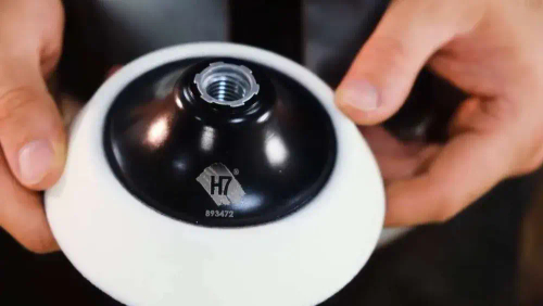 Оправка полировальная Black&White Soft 123x27мм мягкая, М14 H7