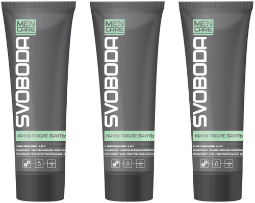 КРЕМ ПОСЛЕ БРИТЬЯ SVOBODA MEN CARE (В ТУБЕ) 77МЛ 3554