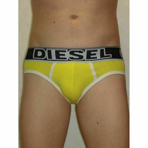 Мужские трусы брифы желтые Diesel Indian Yellow Brief DIS0087