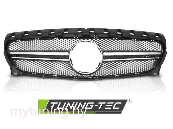 Решетка радиатора BLACK SILVER SPORT LOOK для MERCEDES CLA W117 13-19