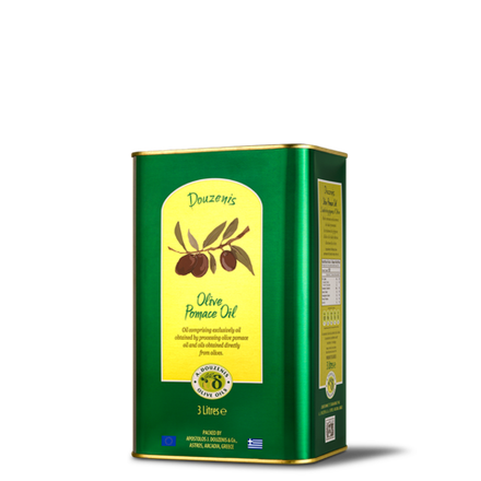 Оливковое масло рафинированное Douzenis 3л, ж/б, Греция