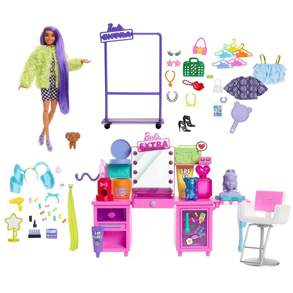 Набор Barbie GYJ70 Экстра Туалетный столик