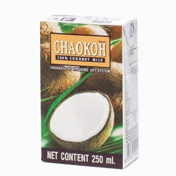 Кокосовое молоко CHAOKON, 250мл ( 2шт) Тайланд