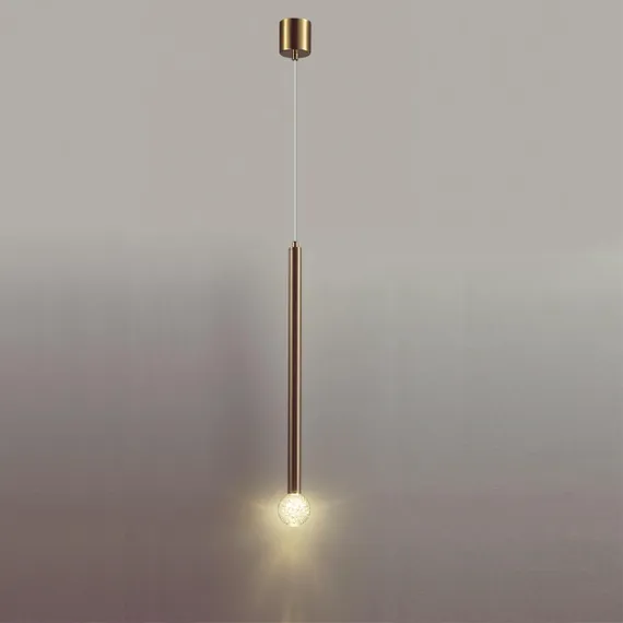4374/3LA HIGHTECH ODL26 Подвесной светильник  золото/хрустальн. стекло/металл IP20 LED 3W 400Лм 3000K 220-240V FIANO
