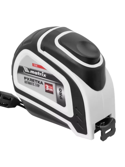 Рулетка Autostop,3 м х 16 мм