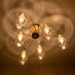 Citilux Клод CL137162 Люстра потолочная Золото