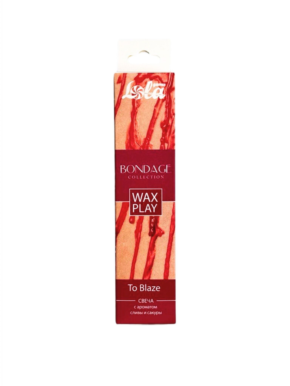 Свеча для Wax Play Bondage To Blaze
