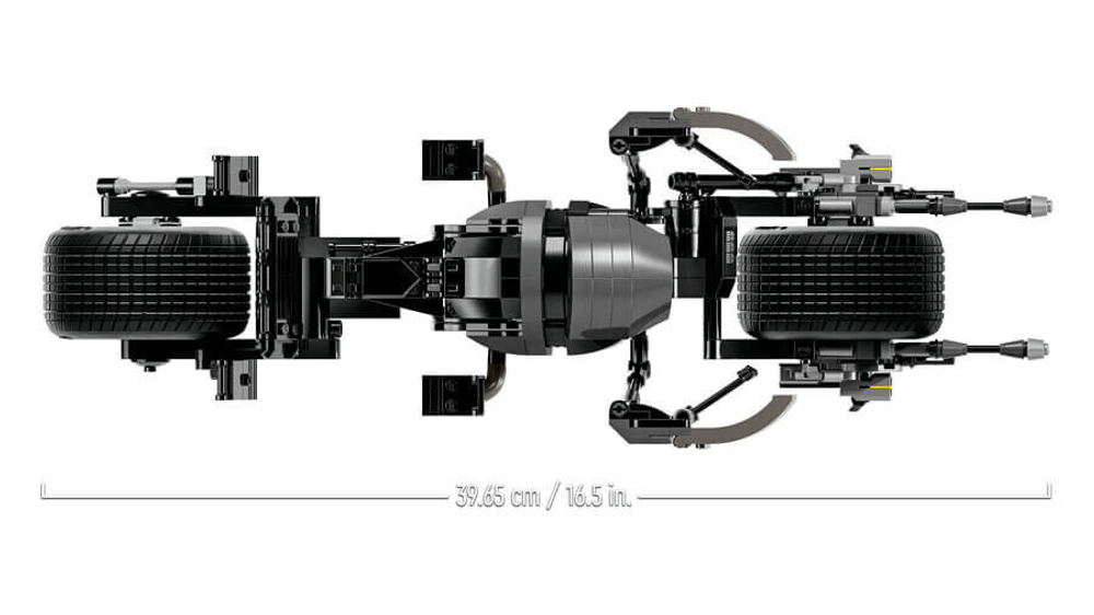 Конструктор LEGO DC Batman 76273 Фигура Бэтмена и Бэтцикл