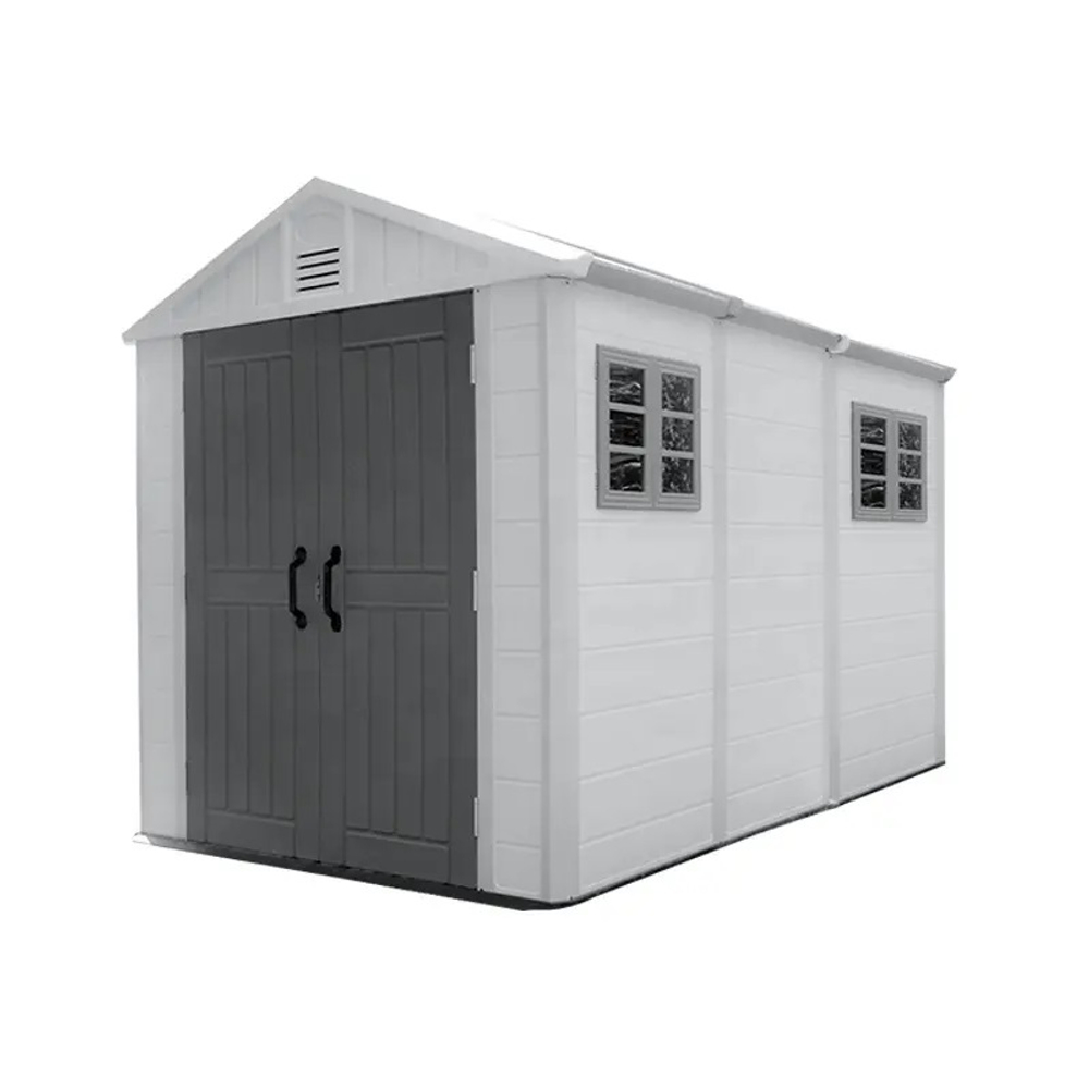Садовый пластиковый сарай HouzBlock Comfort-3 (2.2x3.3 м)