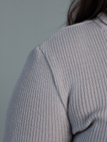 Водолазка для мам (Серебро)