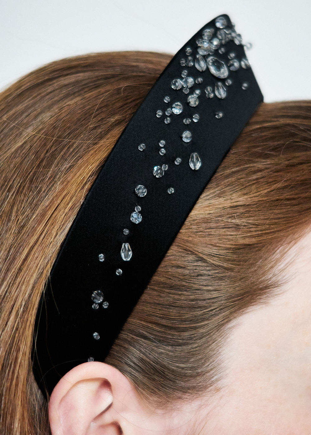 Кокошник S с декором роса