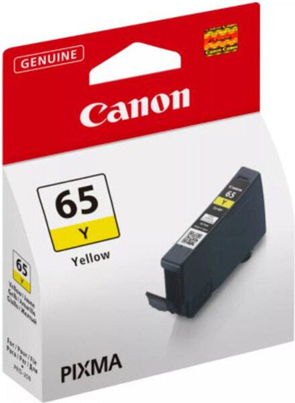 Картриджи Картридж с оригинальными чернилами Canon 65Y Жёлтый