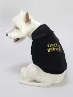 Худи для собак by Matsumura Dog Velour Черный