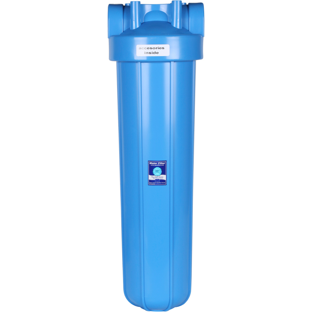 Корпус 20ВВ AquaFilter AQM вход 1 FH20B1-B-WB фильтр в сборе (колба, ключ, кронштейн, манометр) без картриджа