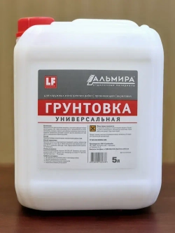 Альмира Грунтовка Универсальная, Укрепляющая 5 л 5 кг