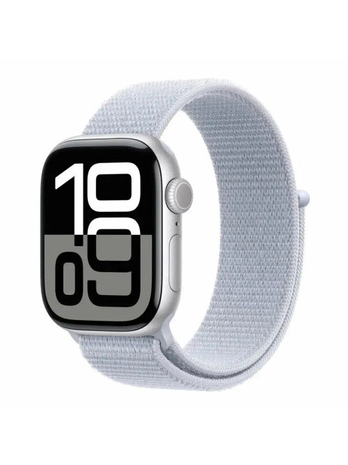 Apple Watch S10 46 mm Silver Aluminum Case Sport Loop LB
