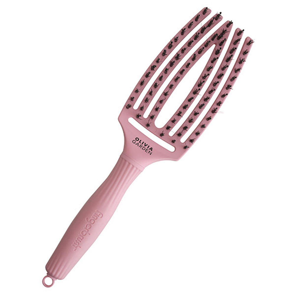 Щетка Fingerbrush Boar&Nylon_2024 Soft Pink ID1845