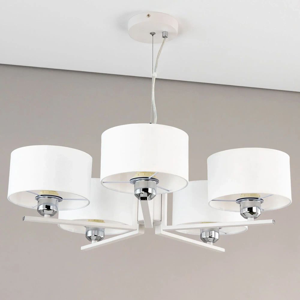 Citilux Тильда CL469150 Люстра подвесная с абажурами Белая