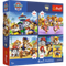 Pazl \ Puzzle \ Пазлы Puzzles - "4x88" - Trefl Premium Plus Kids - Dog Guard / Viacom PAW Patrol