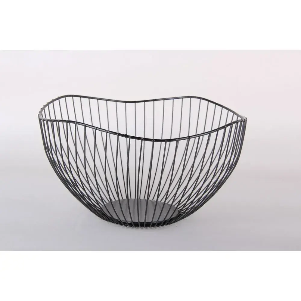 Ваза для фруктов черный 25см