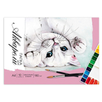 Папка для акварели А4 10л "Котик" (Феникс+)