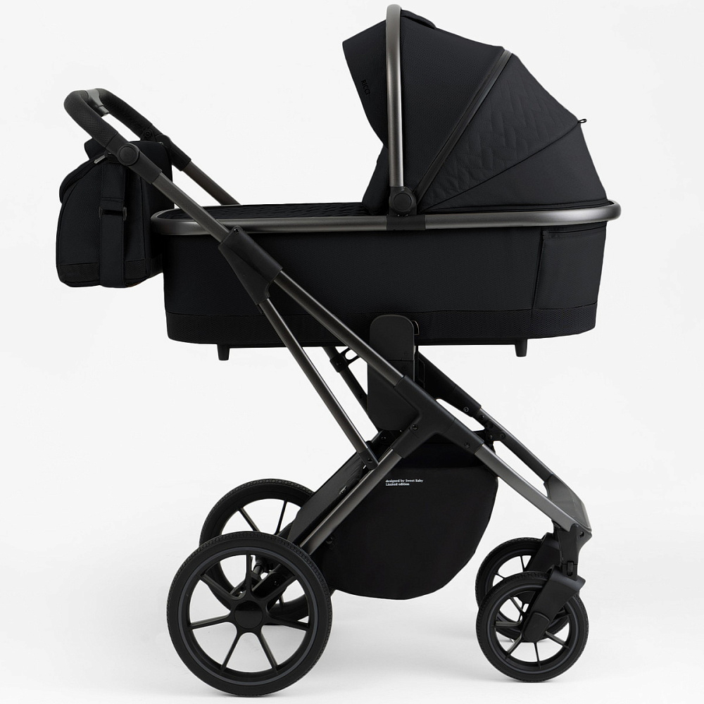 Коляска 3 в 1 Sweet Baby Ricci + автокресло Elegante Plus Black