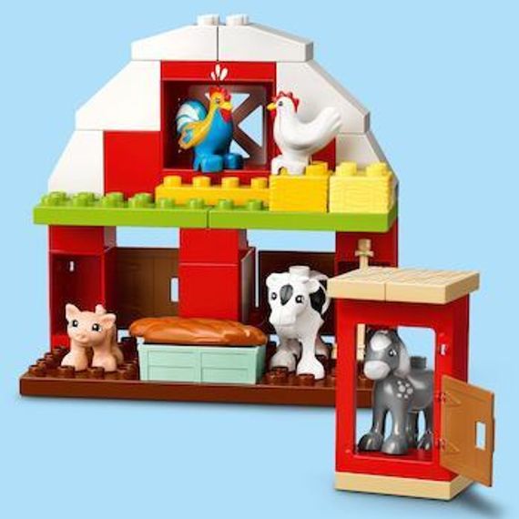 Lego konstruktor Duplo Barn, Tractor &amp; Farm Animal Care