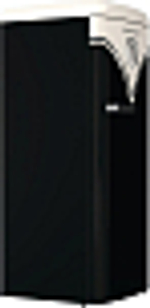 Отдельностоящий двухкамерный холодильник Gorenje OBRB615DBK