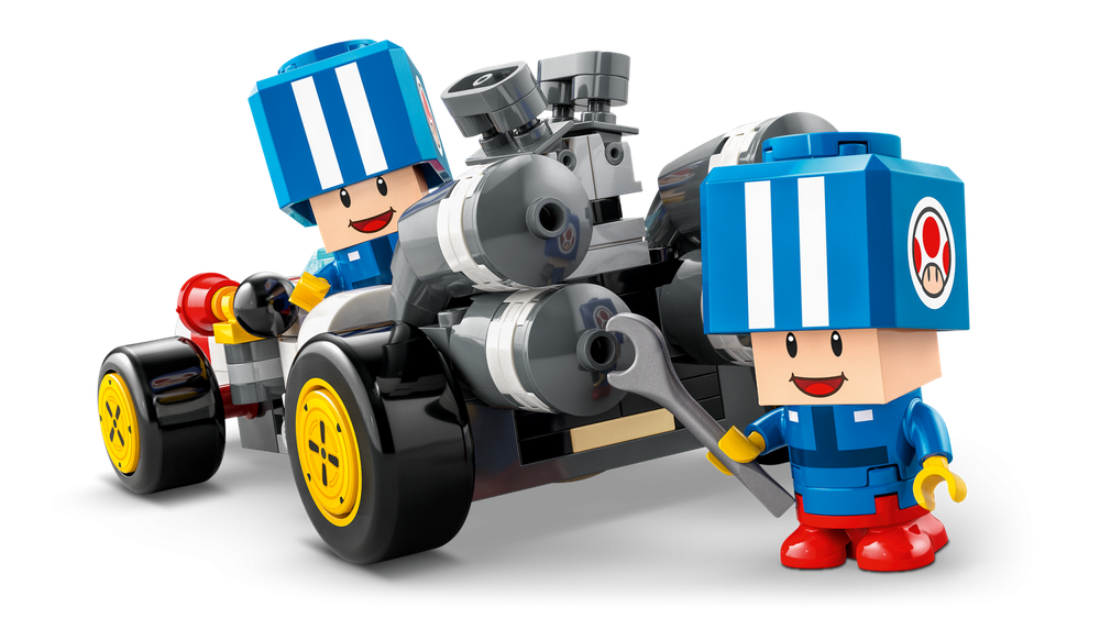 Конструктор Лего Супер Марио Гараж Тоада 72035 | LEGO Super Mario Mario Kart Toad’s Garage набор 390 деталей 8+