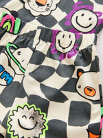 Футболка и шорты в комплекте для мальчика Next AK8-631, Молочный, Серый