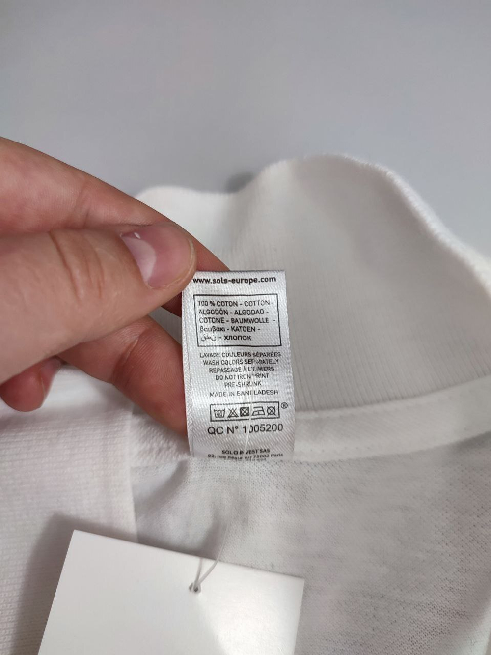 Футболка-поло Sol's с логотипом 44 размер