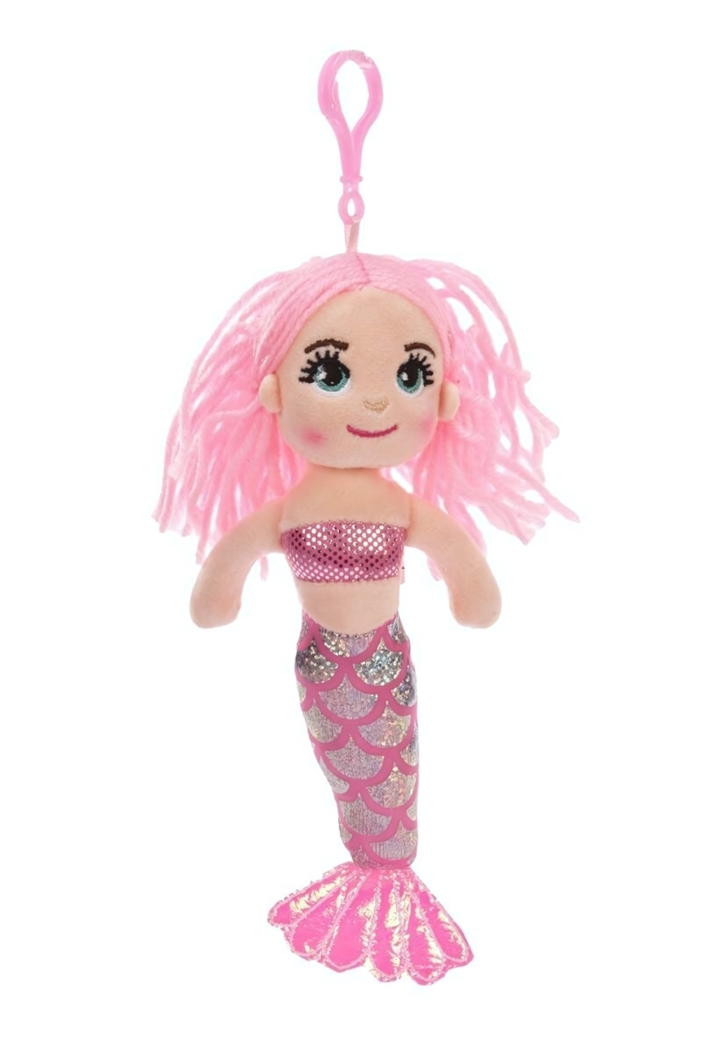 Игрушка мягкая Кукла с хвостом 20 см, 4 вида микс