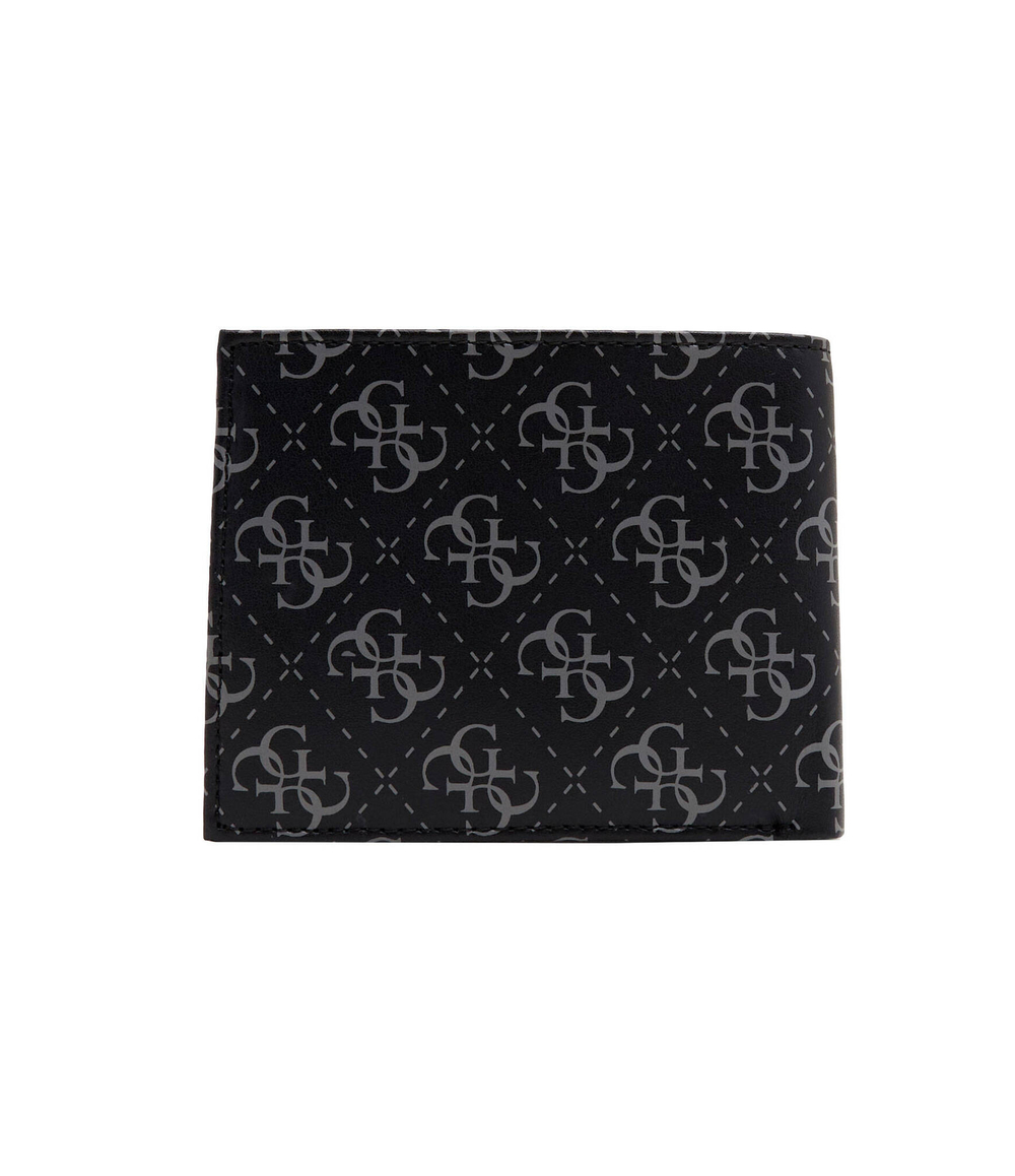 Кожаный кошелек MITO Guess - черный(SMVELE LEA20)