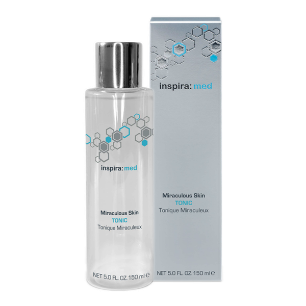 Увлажняющий anti-age тоник-эксфолиант с салициловой кислотой Miraculоus Skin Tonic, Inspira Med, 150 мл