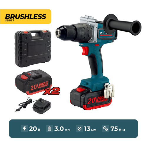 CID 2013 Li BL X2 Аккумуляторная ударная дрель шуруповерт ALTECO