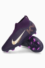 Бутсы Nike Zoom Mercurial Superfly 10 Academy Mbappe FG/MG Junior - фиолетовый
