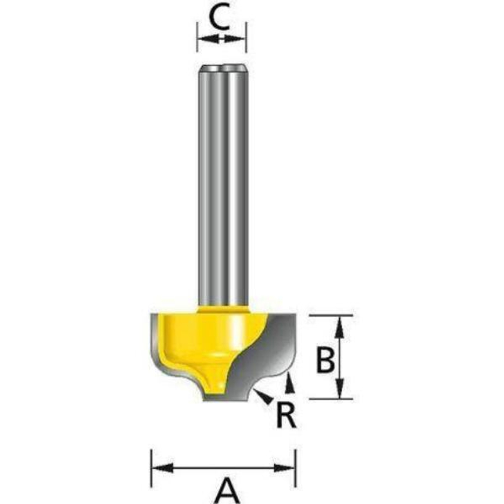 Фреза Makita пазовая 19,05*32 мм   D-11047
