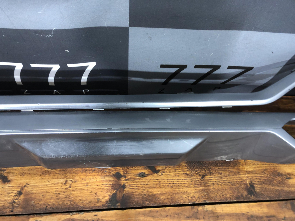 Накладка заднего бампера Kia Sorento 4 (MQ4) 20-22 Б/У Оригинал 86670P2010