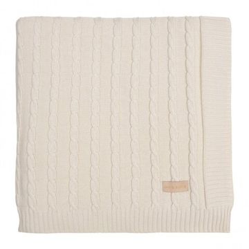 Плед Jan&Sofie вязаный 100х120 Молочный