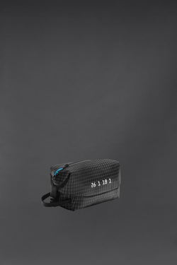 ZARA НЕСЕССЕР ИЗ ТКАНИ РИПСТОП, ЧЕРНЫЙ