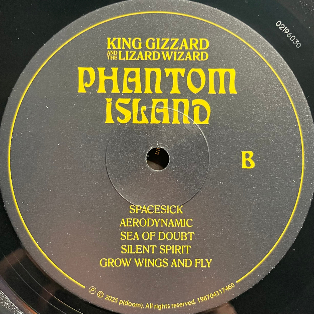 King Gizzard And The Lizard Wizard ‎– Phantom Island (Европа 2025г.)