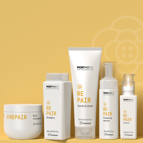 Framesi Маска восстанавливающая, интенсивного действия MORPHOSIS REPAIR RICH TREATMENT, 250 мл